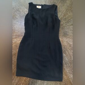 Talbots Black Sleeveless Mini Dress